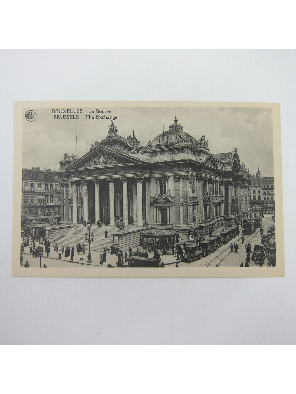 Postcard Brussels Belgium The Exchange Renaissance Style by Suys Antique UNPOSTD
